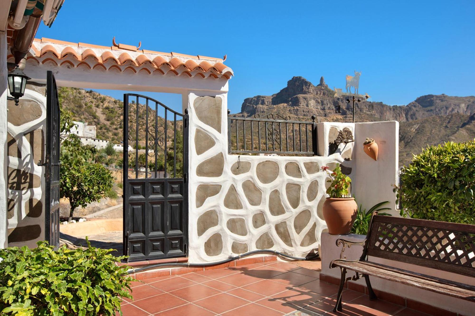 Casita Bentayga Villa Tejeda  Buitenkant foto